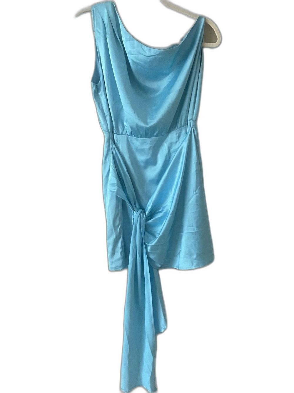 Runaway the Label size small cocktail charisma aqua blue. mini